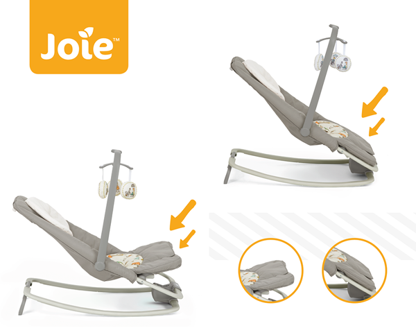 Ghế rung trẻ em Joie Dreamer Petite City