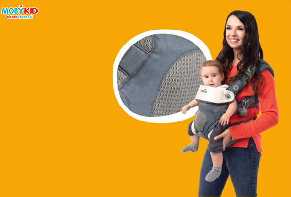 Hướng dẫn sử dụng địu em bé 4 tư thế Joie Savvy đúng cách