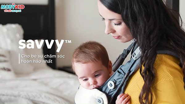 Hướng dẫn sử dụng địu em bé 4 tư thế Joie Savvy đúng cách