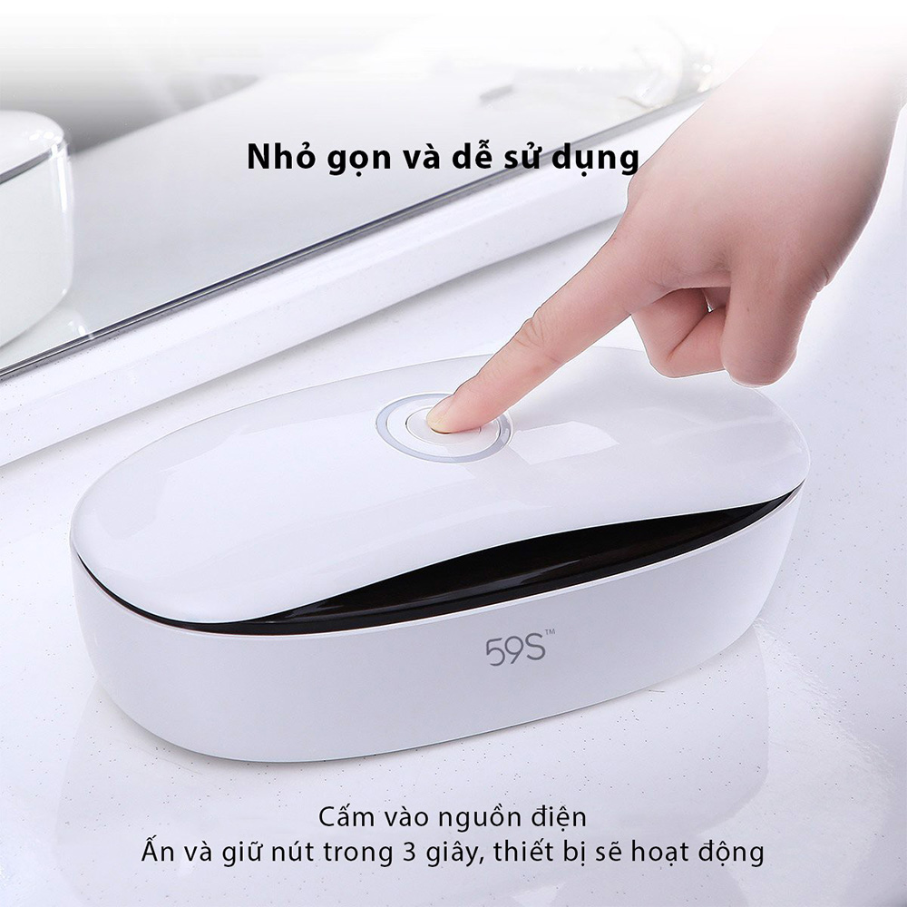 Hộp tiệt trùng dụng cụ làm đẹp 59S (tròn)