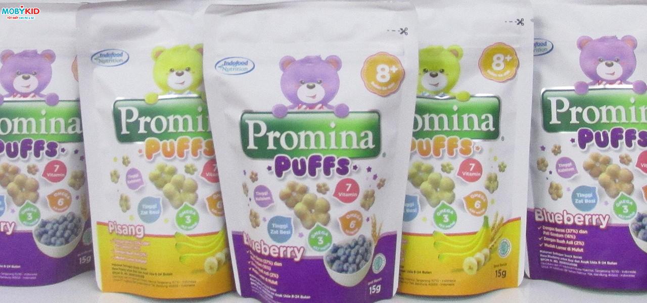 Bánh ăn dặm Promina Puff có tốt cho bé yêu hay không? Mách mẹ địa chỉ mua bánh ăn dặm chính hãng uy tín