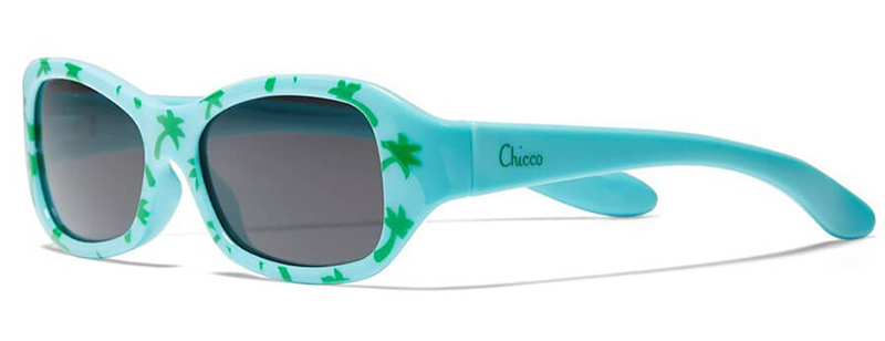 Kính mát chống tia UV Chicco 12M+ Cây dừa – Xanh Blue