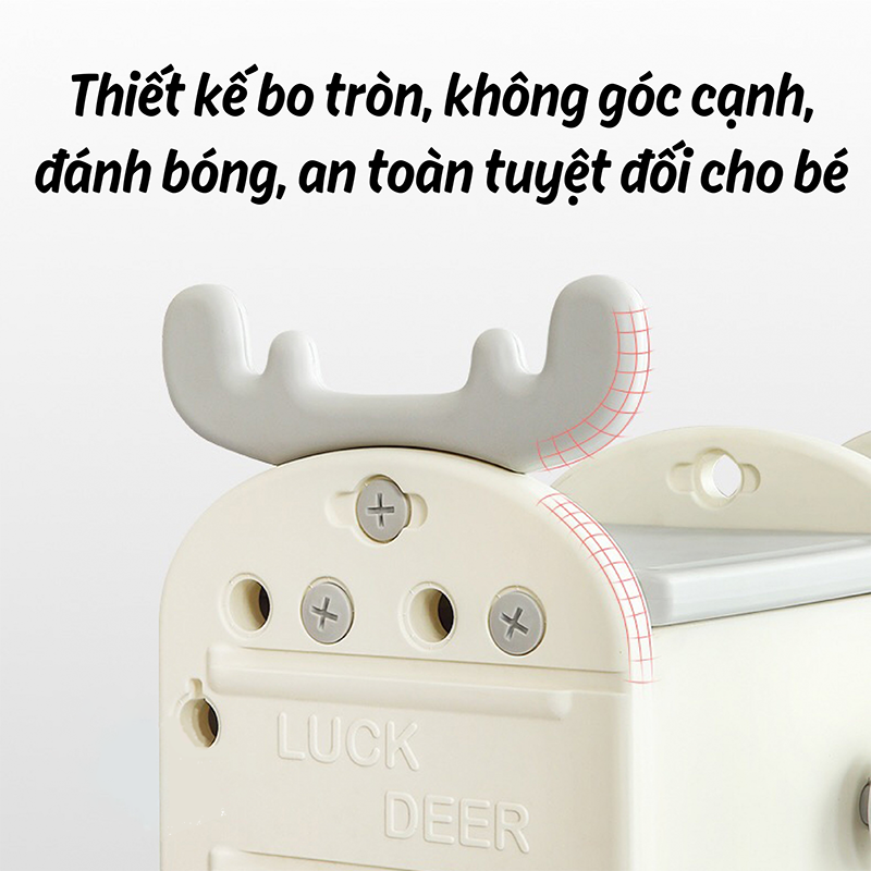 Kệ Đồ Chơi Tuần Lộc Holla HL-10126 Size L Màu Kem_4