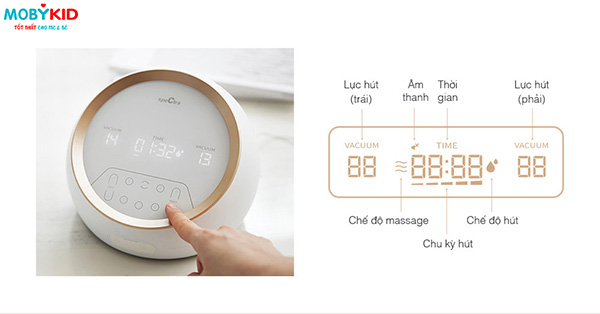Khám phá những điểm đặc biệt trong chiếc máy hút sữa mới toanh Spectra Dual S