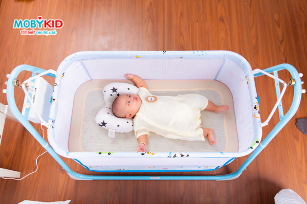 Mách mẹ sử dụng nôi tự động đúng cách an toàn cho bé ngủ ngon_1