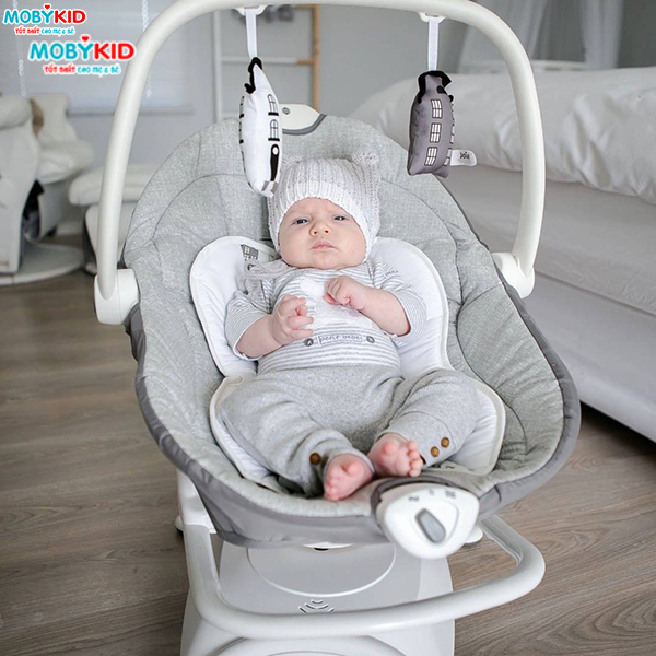 Mách mẹ sử dụng nôi tự động đúng cách an toàn cho bé ngủ ngon_1