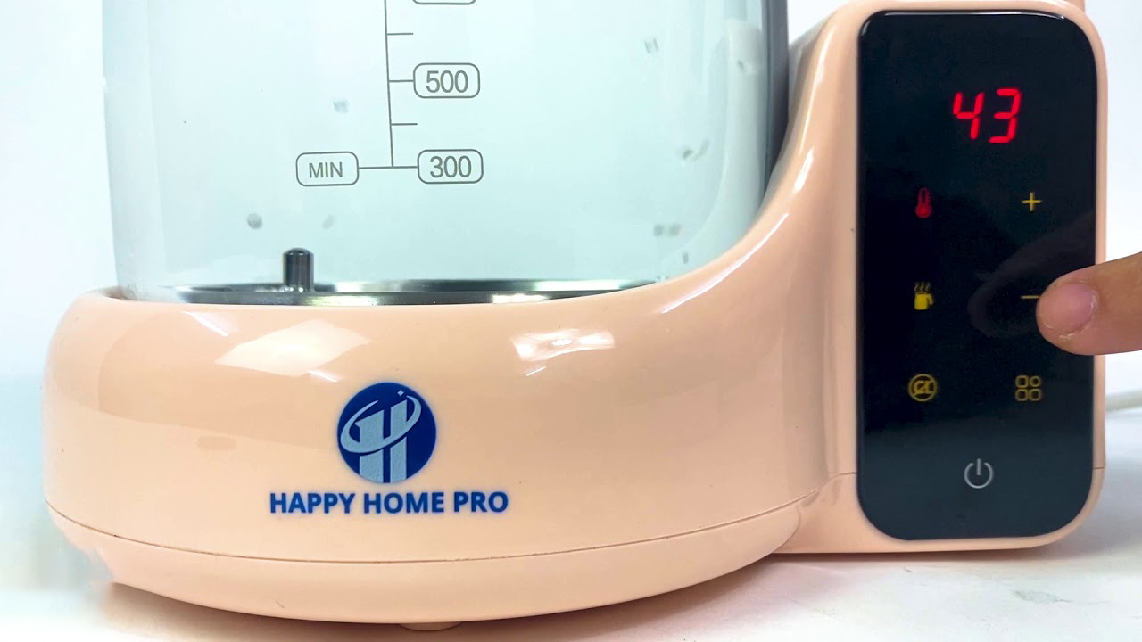 Máy đun nước pha sữa Happy Home Pro thông minh đa chức năng
