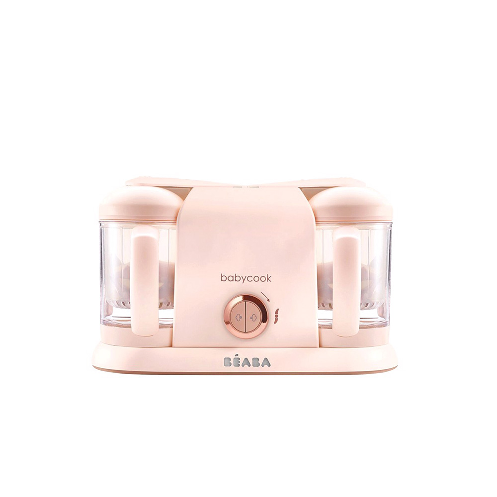 Máy Hấp Xay Đôi Béaba Babycook Plus Màu Hồng Gold