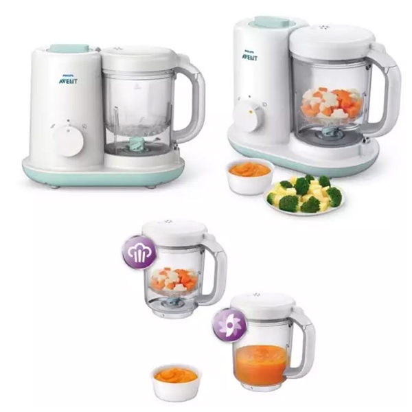 Máy Xay & Hấp Thức Ăn Philips Avent 2 trong 1
