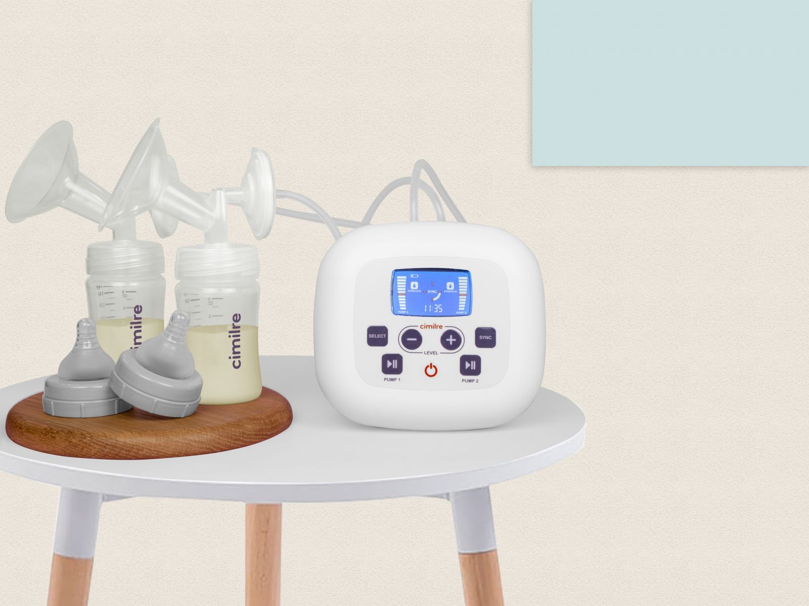 Máy hút sữa điện đôi Cimilre S5 Plus Electric Breast Pump