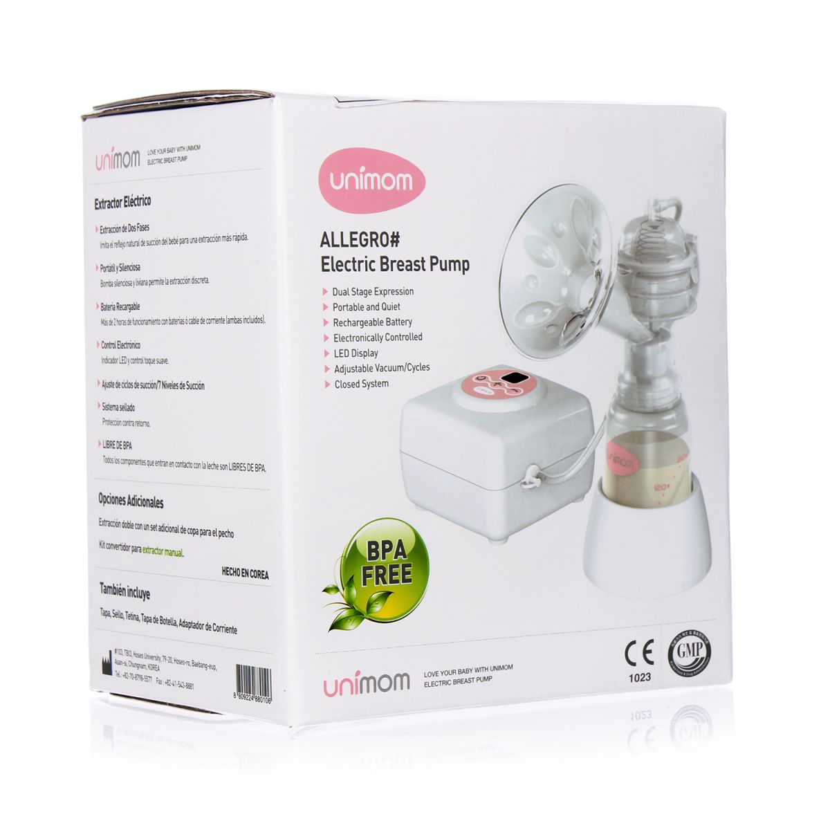 Máy hút sữa điện đơn Unimom Allegro