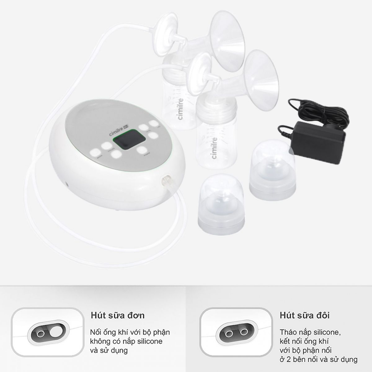 Máy hút sữa Cimilre S6 Plus Electric Breast Pump dùng trong bệnh viện
