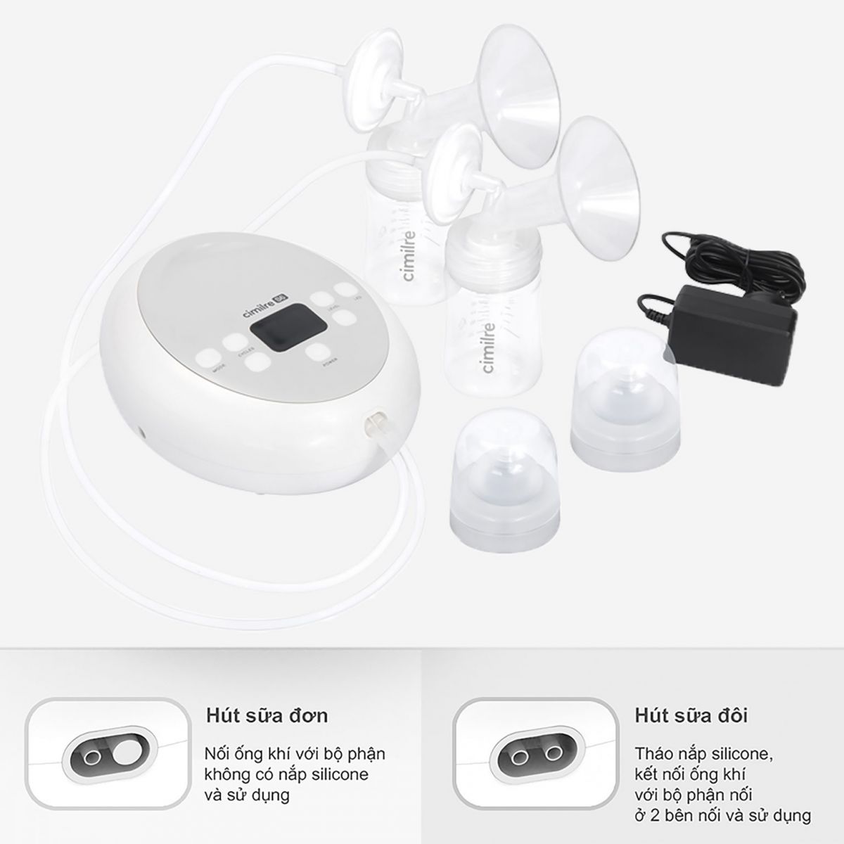 Máy hút sữa Cimilre S6 chuyên dụng dùng trong bệnh viện