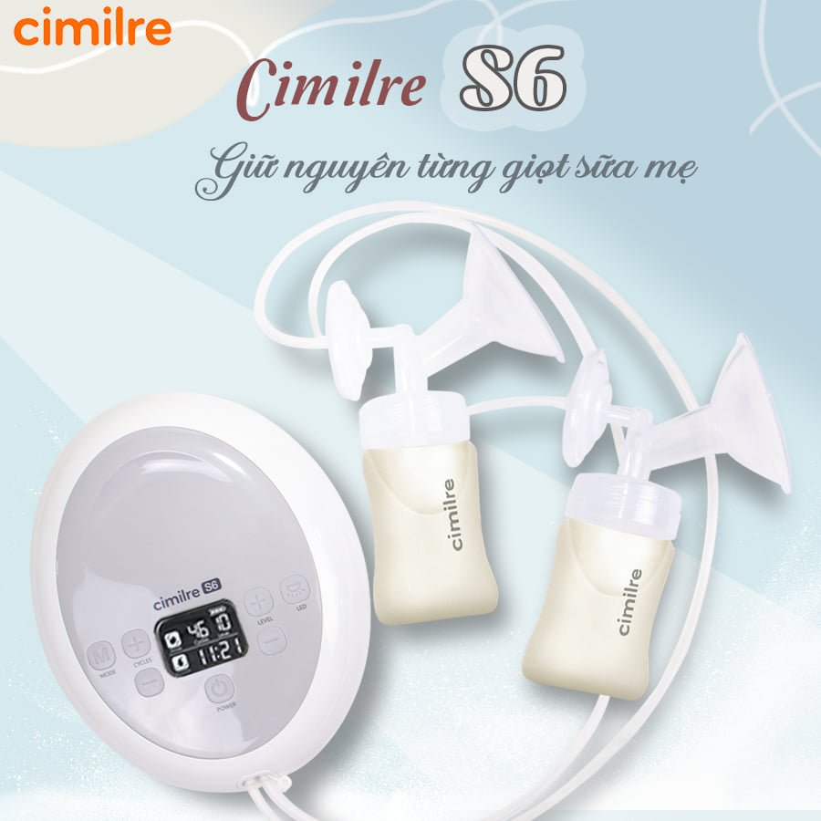 Máy hút sữa Cimilre S6 chuyên dụng dùng trong bệnh viện
