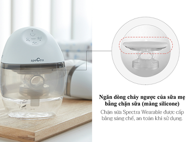 Máy hút sữa không dây Spectra Wearable-1