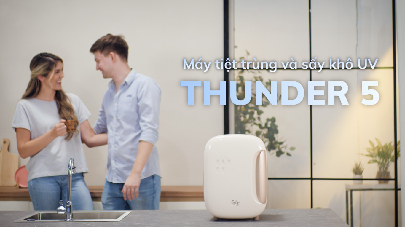 Máy tiệt trùng sấy khô UVC Fatzbaby - Thunder 5 - 16L FB4710TN