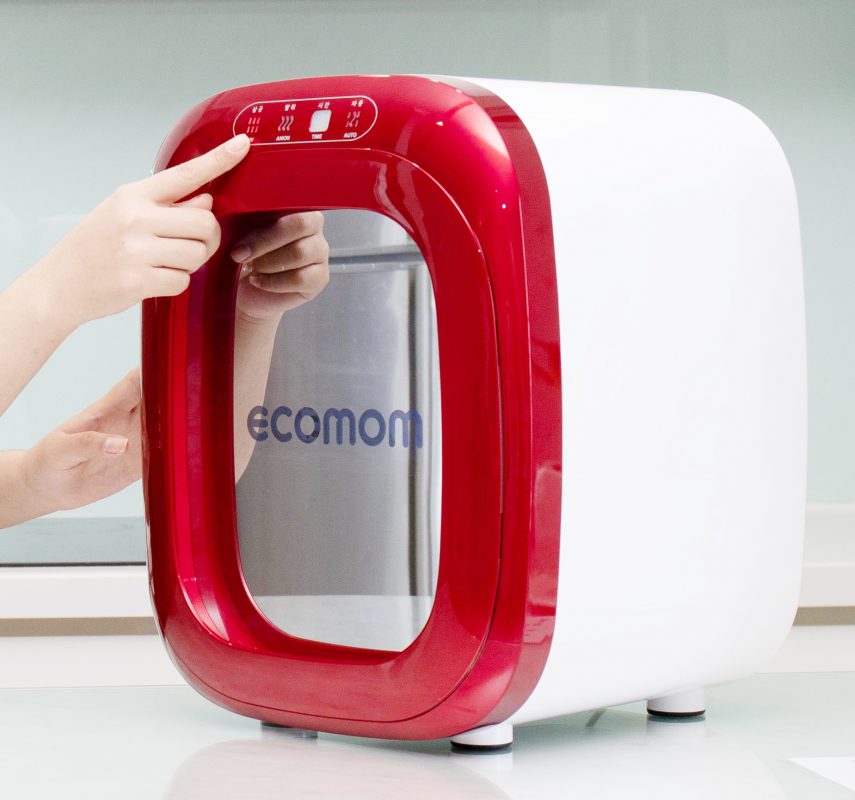 Máy tiệt trùng sấy khô khử mùi bằng tia UV Ecomom ECO-100 Pro - Màu Đỏ