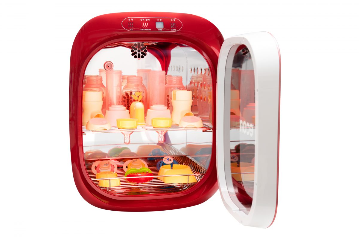Máy tiệt trùng sấy khô khử mùi bằng tia UV Ecomom ECO-100 Pro - Màu Đen