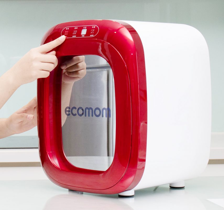 Máy tiệt trùng sấy khô khử mùi bằng tia UV Ecomom ECO-100 Pro - Màu Đen