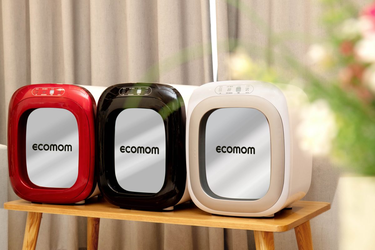 Máy tiệt trùng sấy khô khử mùi bằng tia UV Ecomom ECO-100 Pro - Màu Đen