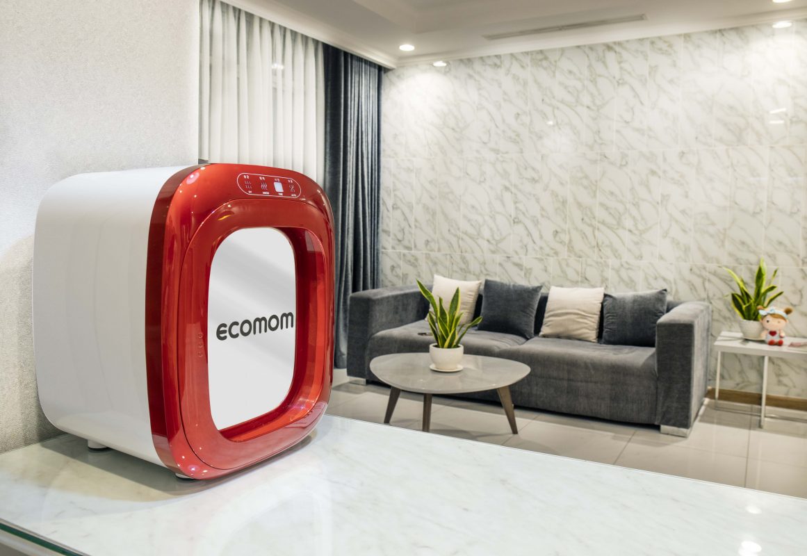Máy tiệt trùng sấy khô khử mùi bằng tia UV Ecomom ECO-100 Pro - Màu Trắng