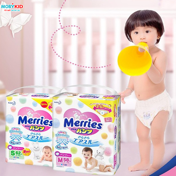 Mẹ bỉm sữa chia sẻ Ưu và nhược điểm của bỉm Merries Nhật Bản tại thị trường Việt Nam