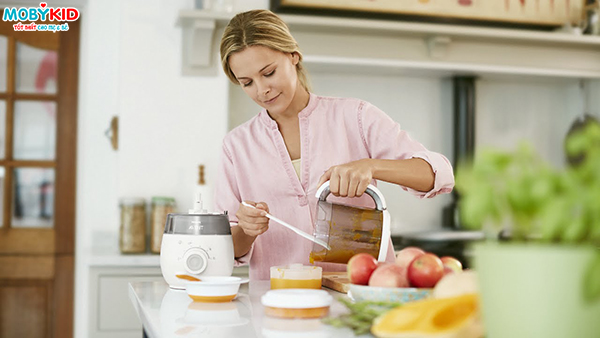 Mẹ bỉm sữa chia sẻ kinh nghiệm vàng chọn mua máy xay và hấp thức ăn cho bé tốt