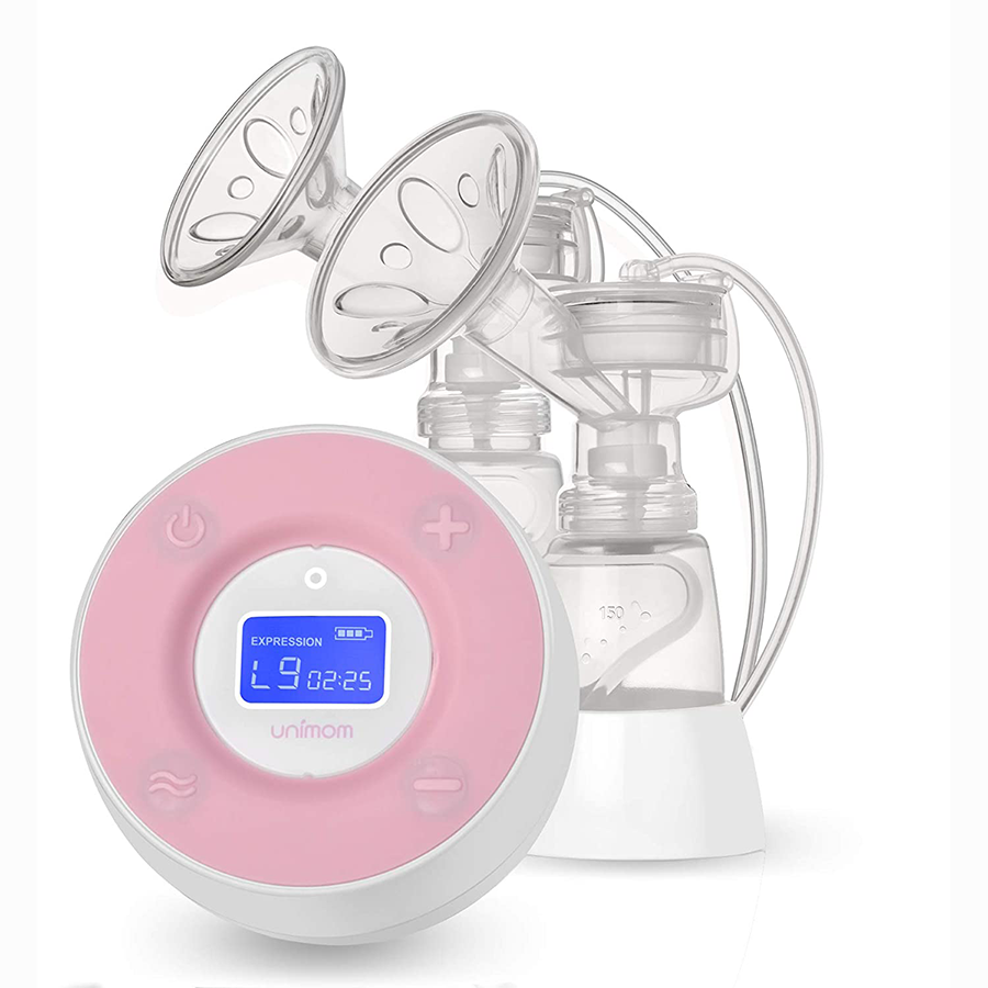 Máy hút sữa điện đôi Unimom Minuet UM872019 LCD