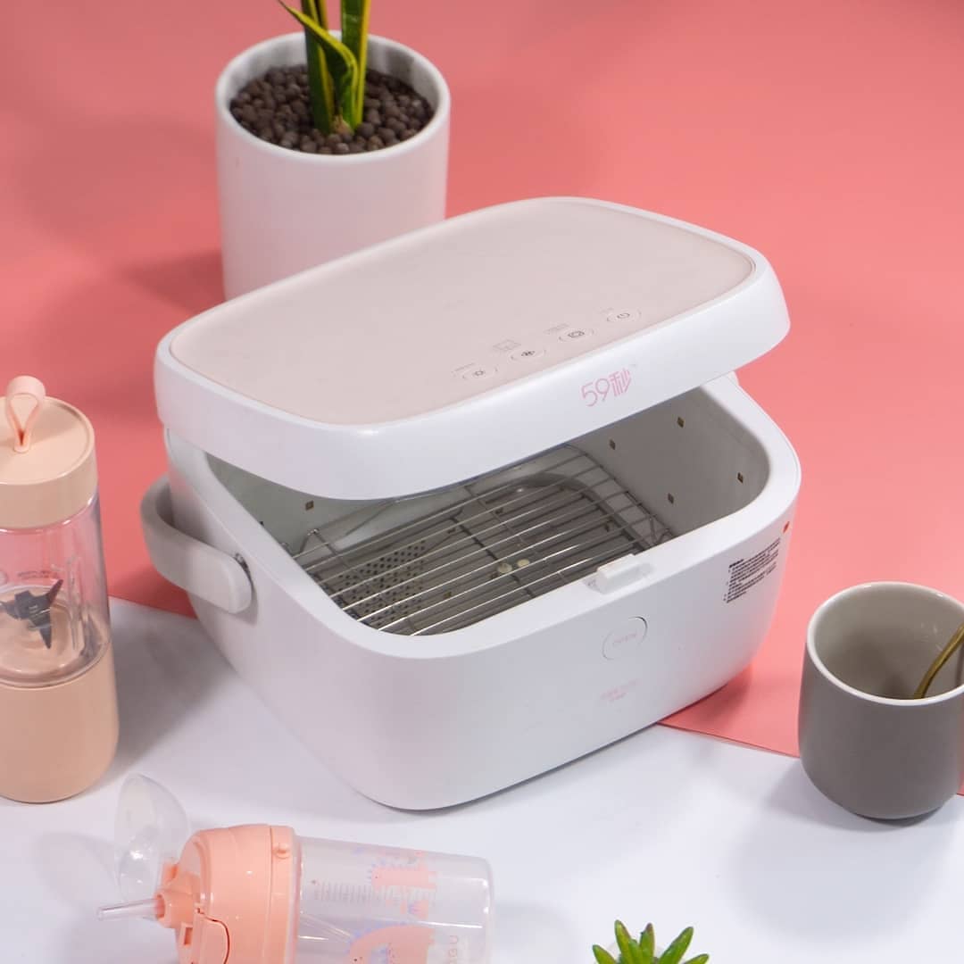 Máy tiệt trùng sấy khô đa năng 59S - Màu Hồng
