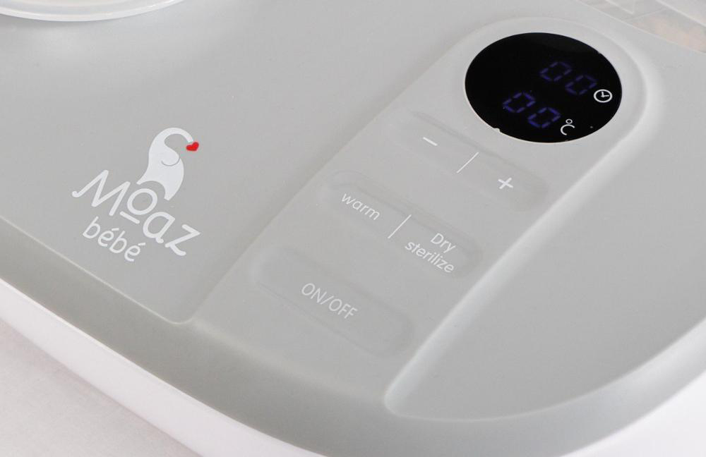 Máy tiệt trùng sấy khô và hâm sữa Moaz Bébé đa năng MB-005