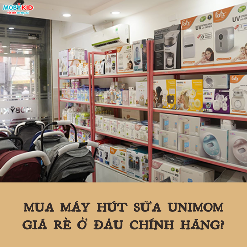 Mua máy hút sữa Unimom giá rẻ ở đâu chính hãng?