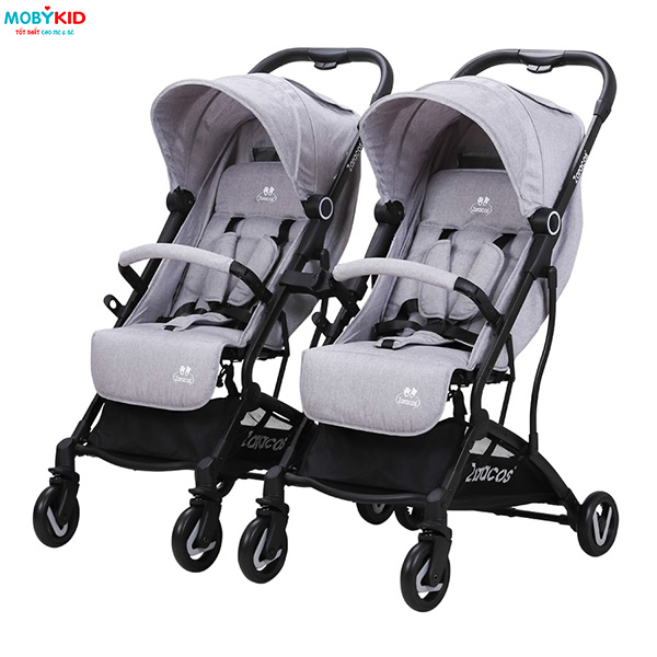 Nên mua xe đẩy Zaracos đôi rời hay xe đẩy đôi liền nhau cho bé