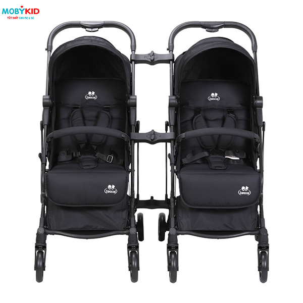 Nên mua xe đẩy Zaracos đôi rời hay xe đẩy đôi liền nhau cho bé?