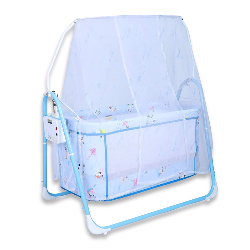 Nôi đưa tự động 2 tầng AUTORU Eco 25 AUE-AC25 Xanh nhạt