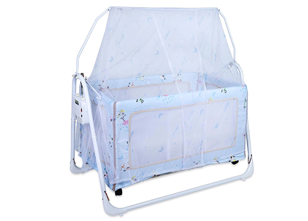 Nôi điện autoru 2 tầng đa năng AUMCR01 - Xanh nhạt