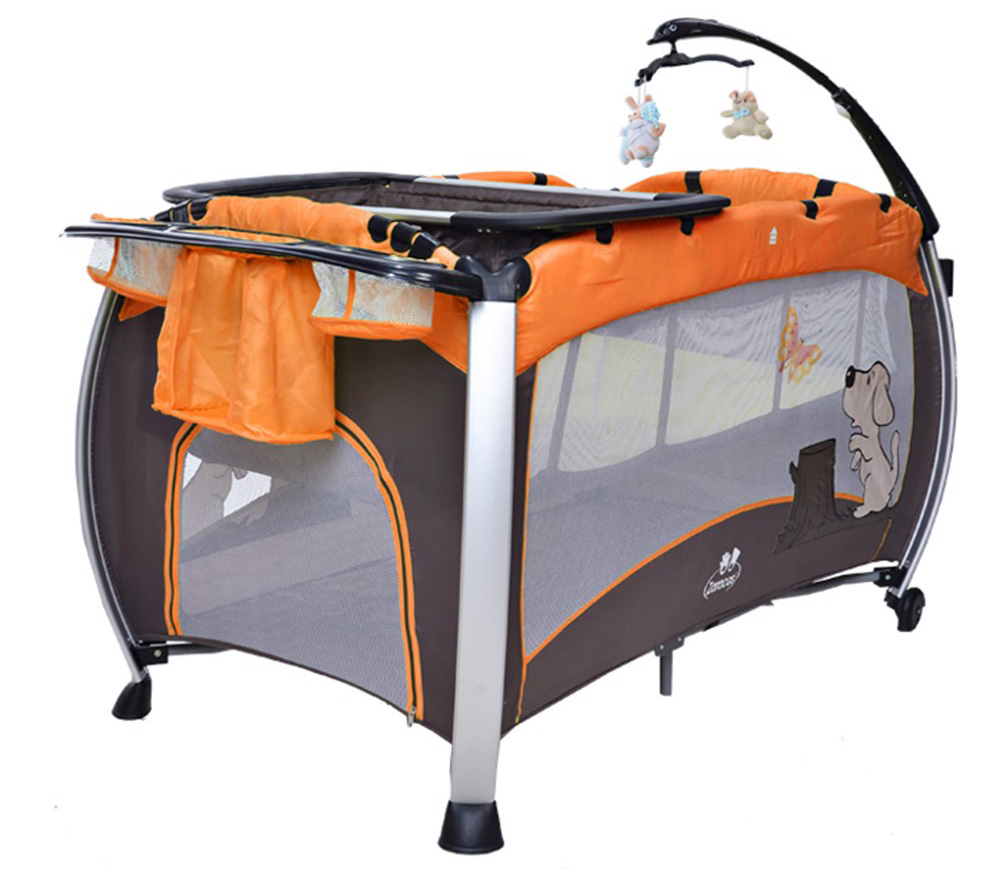 Nôi cũi dù ZARACOS JELLY 6046 – ORANGE