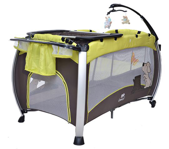 Nôi cũi dù ZARACOS JELLY 6046 – YELLOW
