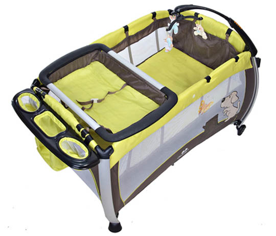 Nôi cũi dù ZARACOS JELLY 6046 – YELLOW