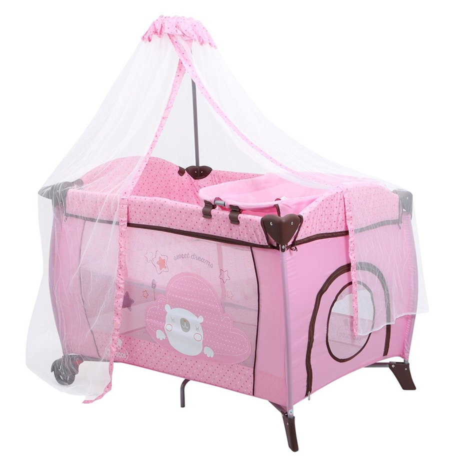 Nôi cũi dù ZARACOS JENNI 5046 – PINK