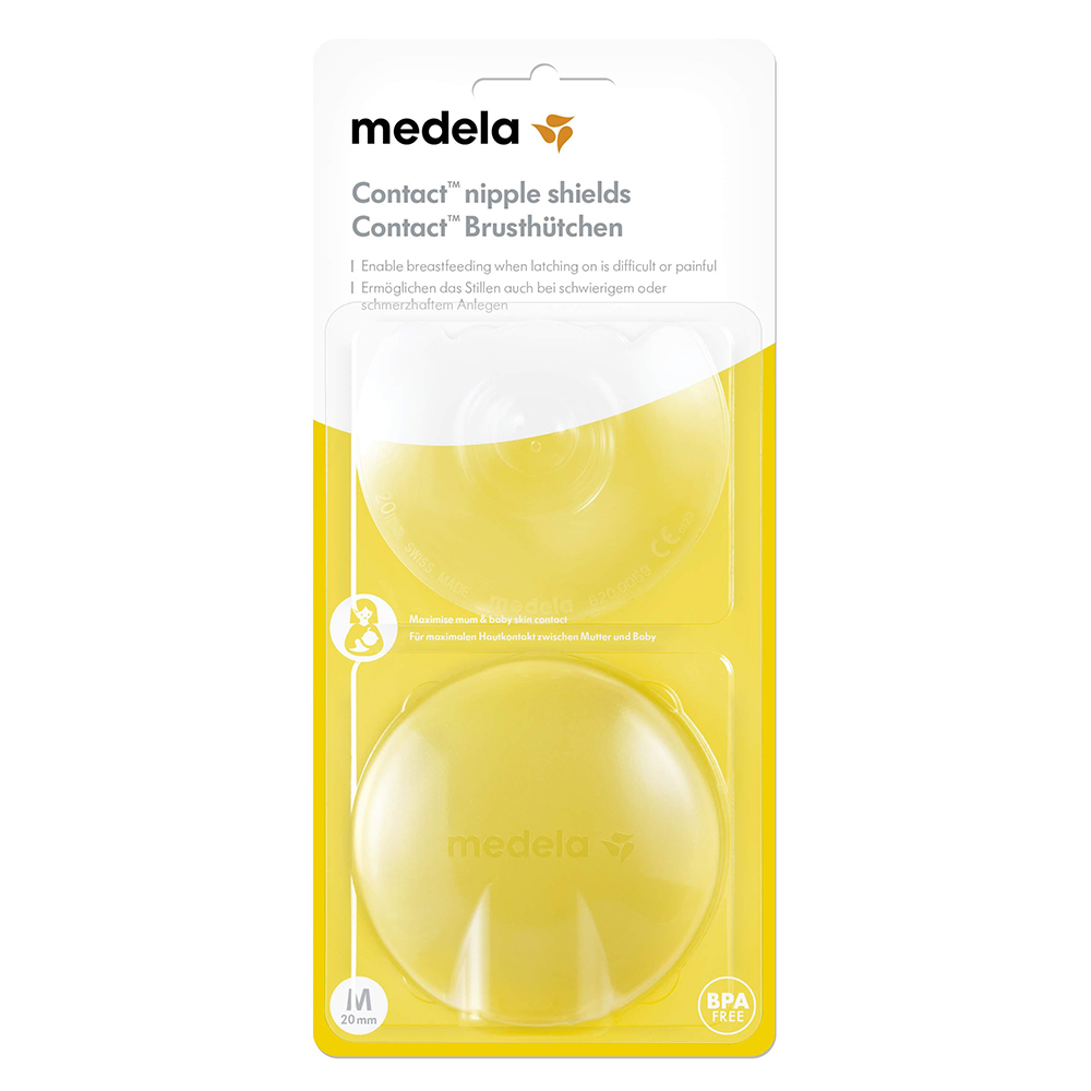 Núm trợ ti size S Medela (S, Trắng)