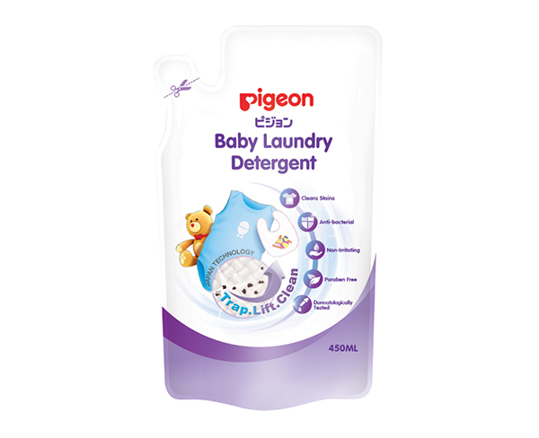 Nước giặt quần áo trẻ em Pigeon dạng túi 400ml