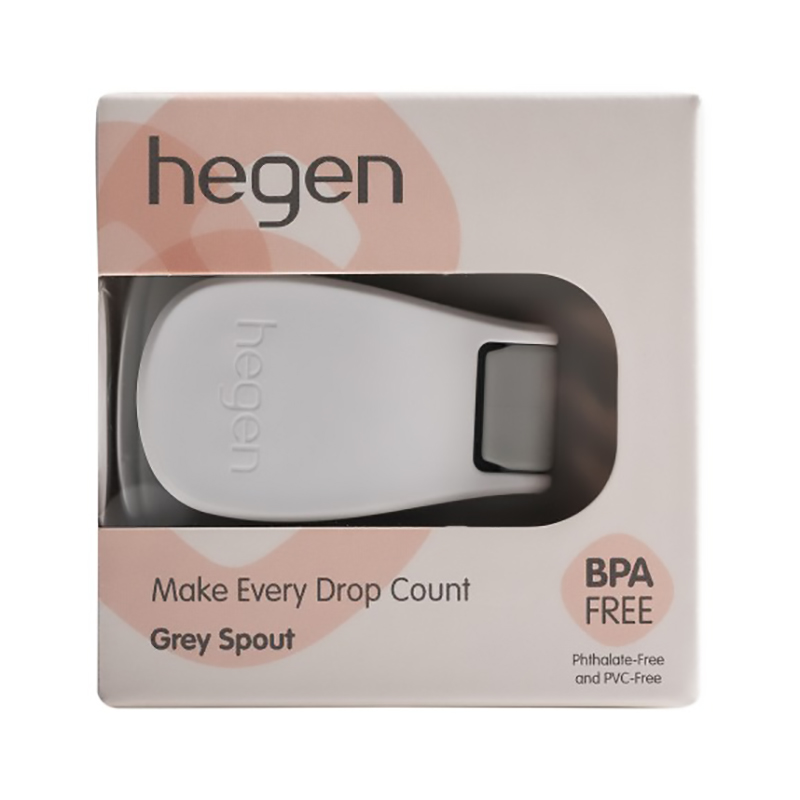 Nắp bình uống nước Hegen màu xám và Seal làm kín