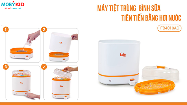 Nên mua máy tiệt trùng bình sữa loại nào vừa tốt vừa tiết kiệm điện năng và an toàn?