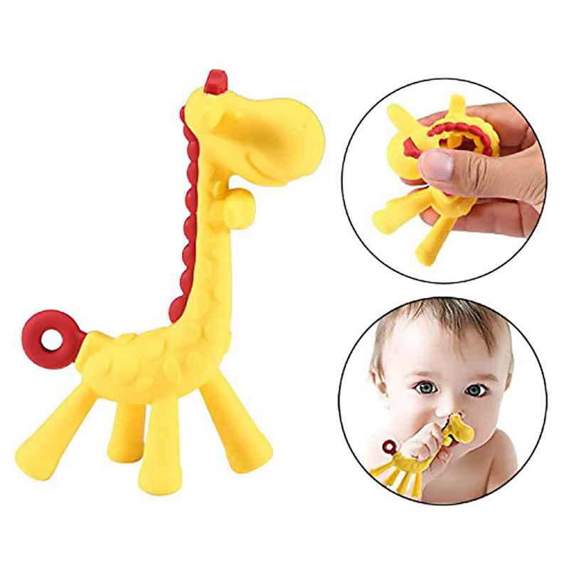 Ngậm nướu Ange hình hươu cao cổ AG047