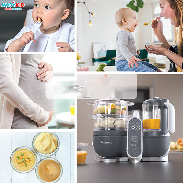 Những điều cần lưu ý khi sử dụng máy xay hấp thức ăn cho bé