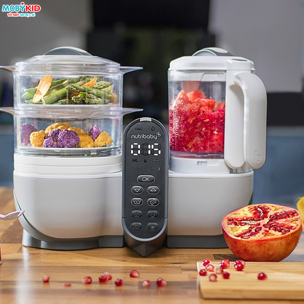 Những điều cần lưu ý khi sử dụng máy xay hấp thức ăn cho bé