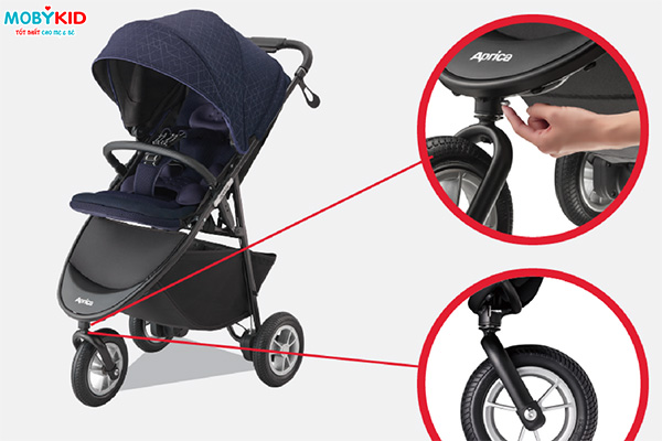 Những thói quen xấu khi sử dụng xe đẩy cho bé mà bố mẹ vô tình mắc phải