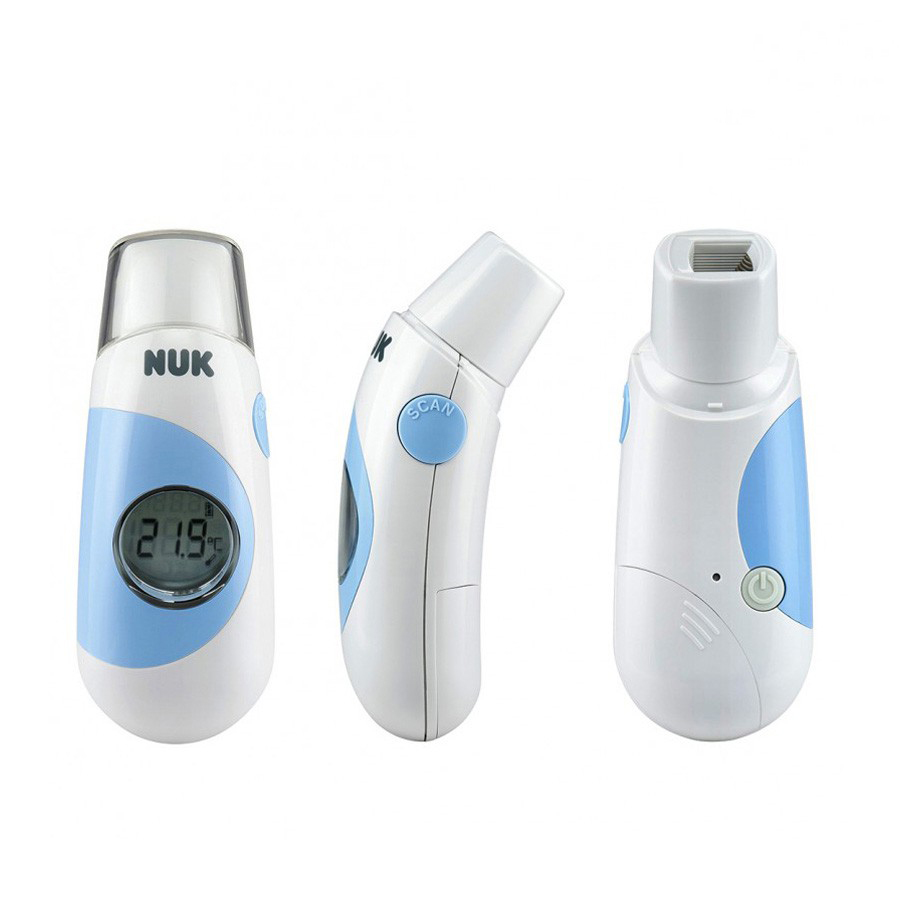 Nhiệt kế điện tử hồng ngoại NUK đo trán NU21559