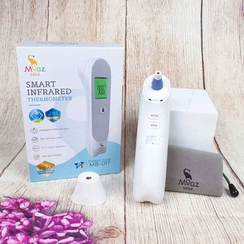 Nhiệt kế hồng ngoại đa năng Moaz BéBé MB-017