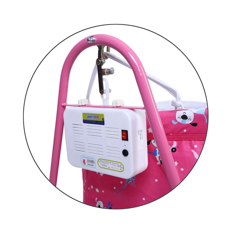 Nôi tự động Autoru Eco 22 - Hồng đậm